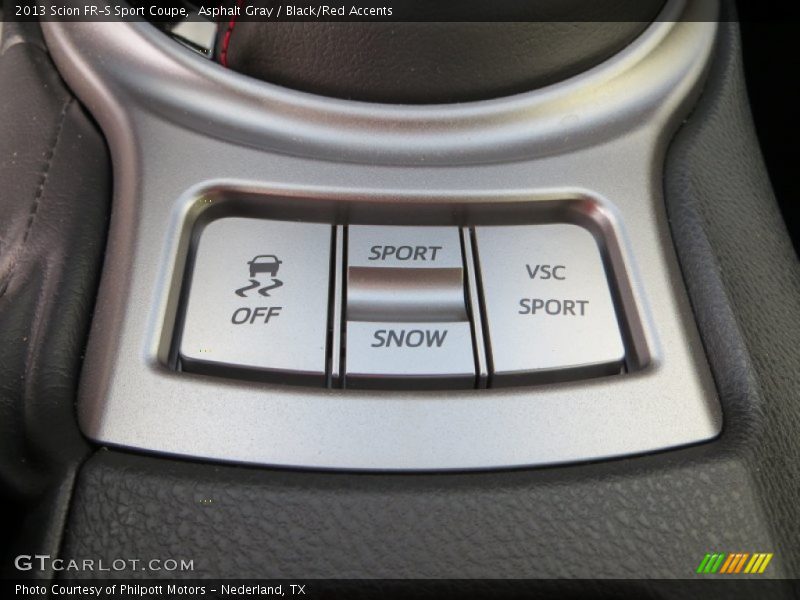 Asphalt Gray / Black/Red Accents 2013 Scion FR-S Sport Coupe