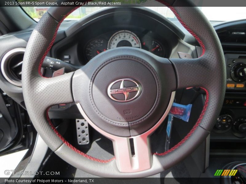 Asphalt Gray / Black/Red Accents 2013 Scion FR-S Sport Coupe