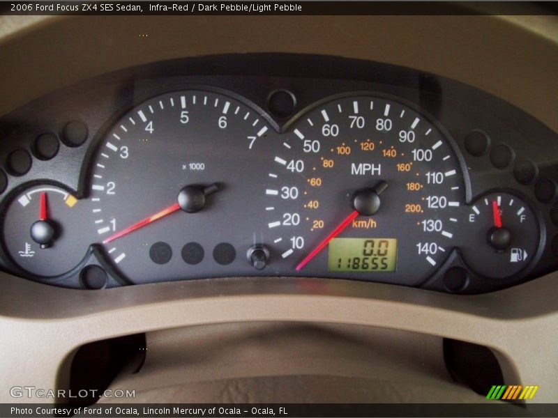  2006 Focus ZX4 SES Sedan ZX4 SES Sedan Gauges