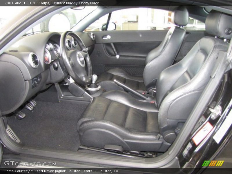 Front Seat of 2001 TT 1.8T Coupe