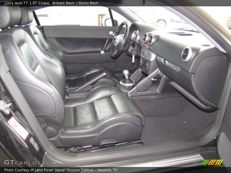  2001 TT 1.8T Coupe Ebony Black Interior