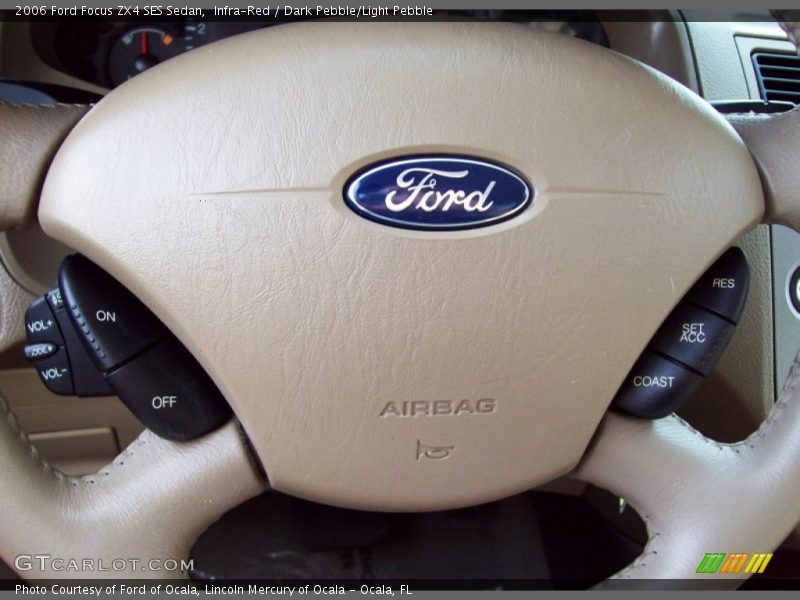 Infra-Red / Dark Pebble/Light Pebble 2006 Ford Focus ZX4 SES Sedan