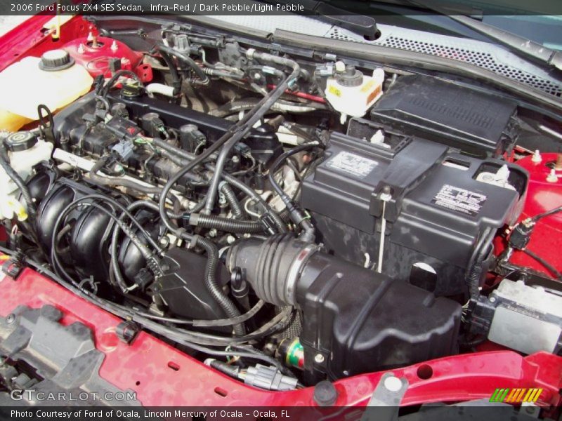 Infra-Red / Dark Pebble/Light Pebble 2006 Ford Focus ZX4 SES Sedan