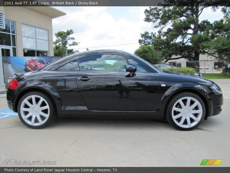 Brilliant Black / Ebony Black 2001 Audi TT 1.8T Coupe