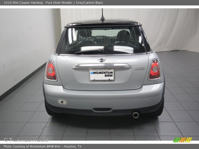 Pure Silver Metallic / Grey/Carbon Black 2010 Mini Cooper Hardtop