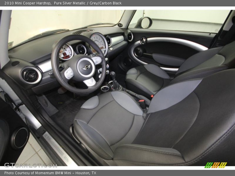 Pure Silver Metallic / Grey/Carbon Black 2010 Mini Cooper Hardtop
