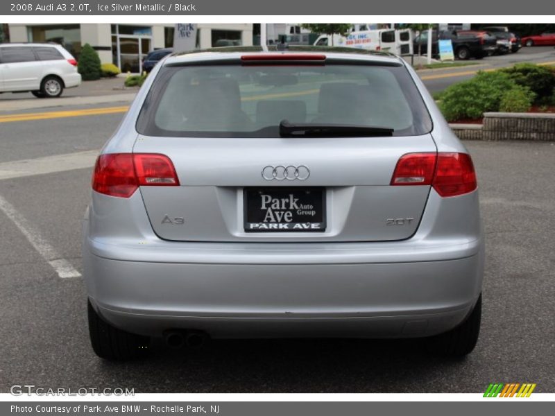 Ice Silver Metallic / Black 2008 Audi A3 2.0T