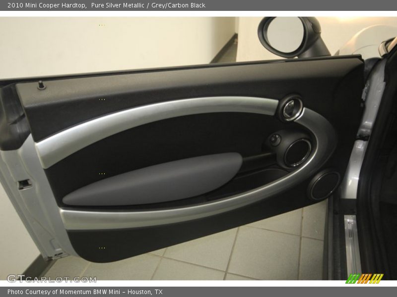Pure Silver Metallic / Grey/Carbon Black 2010 Mini Cooper Hardtop