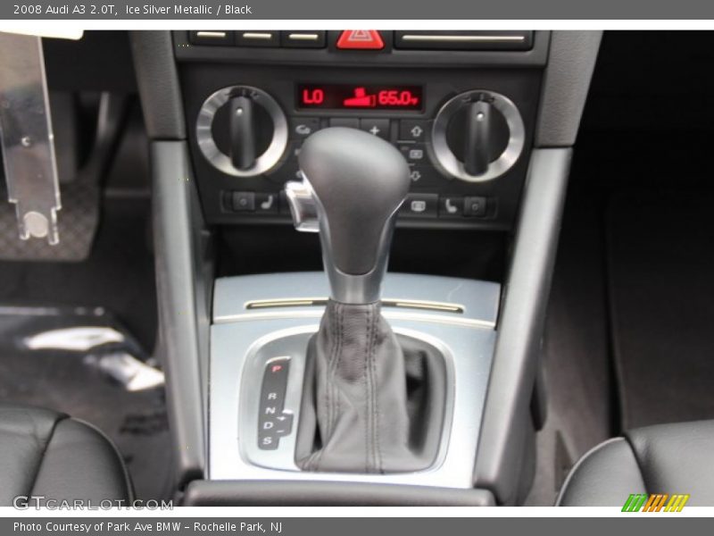 Ice Silver Metallic / Black 2008 Audi A3 2.0T