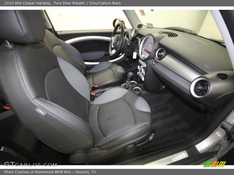 Pure Silver Metallic / Grey/Carbon Black 2010 Mini Cooper Hardtop