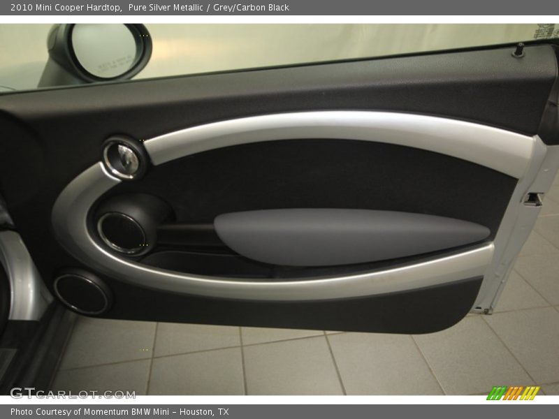 Pure Silver Metallic / Grey/Carbon Black 2010 Mini Cooper Hardtop