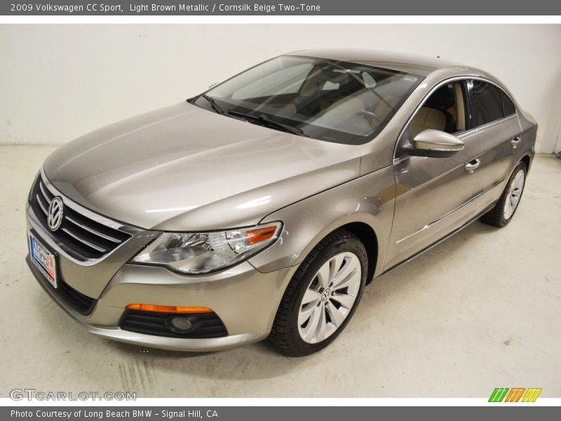 Light Brown Metallic / Cornsilk Beige Two-Tone 2009 Volkswagen CC Sport
