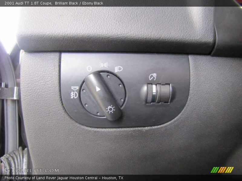 Controls of 2001 TT 1.8T Coupe