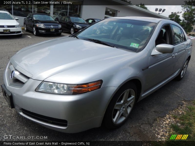 Satin Silver Metallic / Ebony 2005 Acura TL 3.2