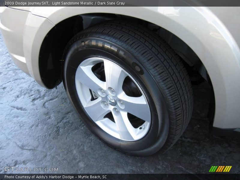 Light Sandstone Metallic / Dark Slate Gray 2009 Dodge Journey SXT