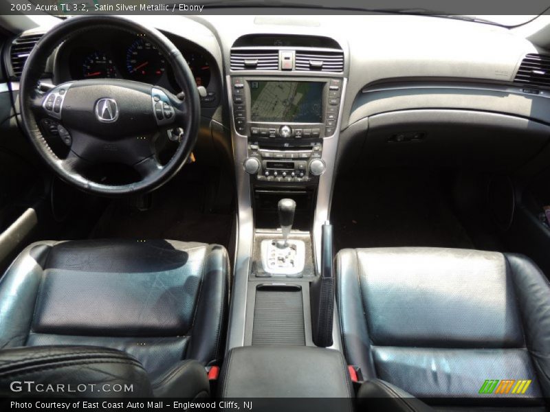 Satin Silver Metallic / Ebony 2005 Acura TL 3.2