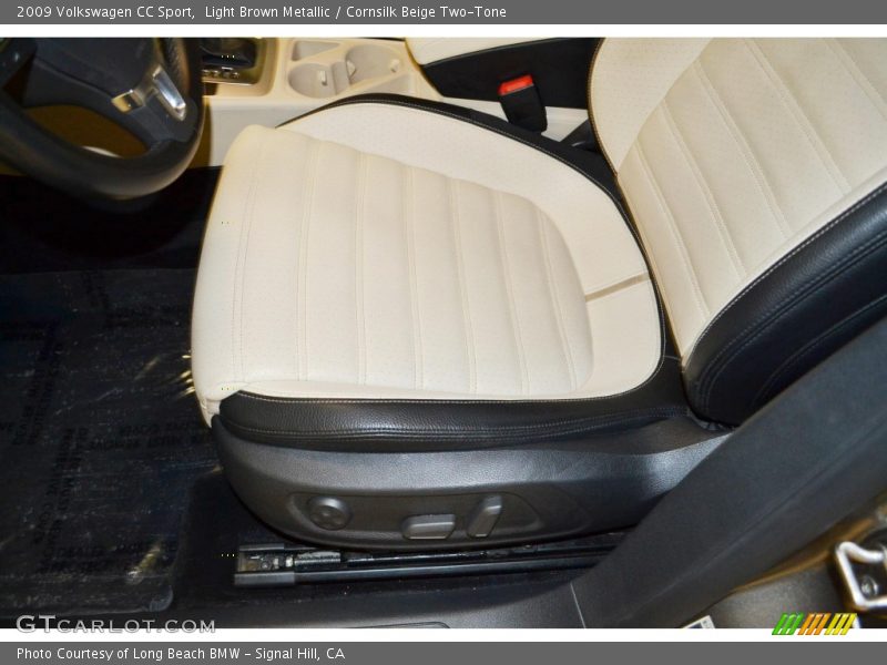 Light Brown Metallic / Cornsilk Beige Two-Tone 2009 Volkswagen CC Sport