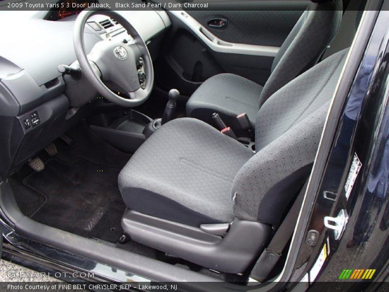  2009 Yaris S 3 Door Liftback Dark Charcoal Interior