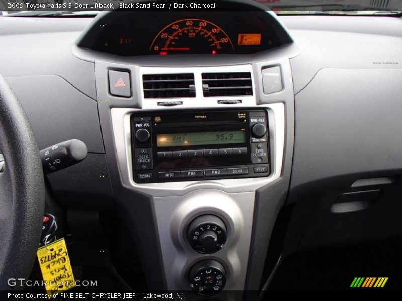 Controls of 2009 Yaris S 3 Door Liftback
