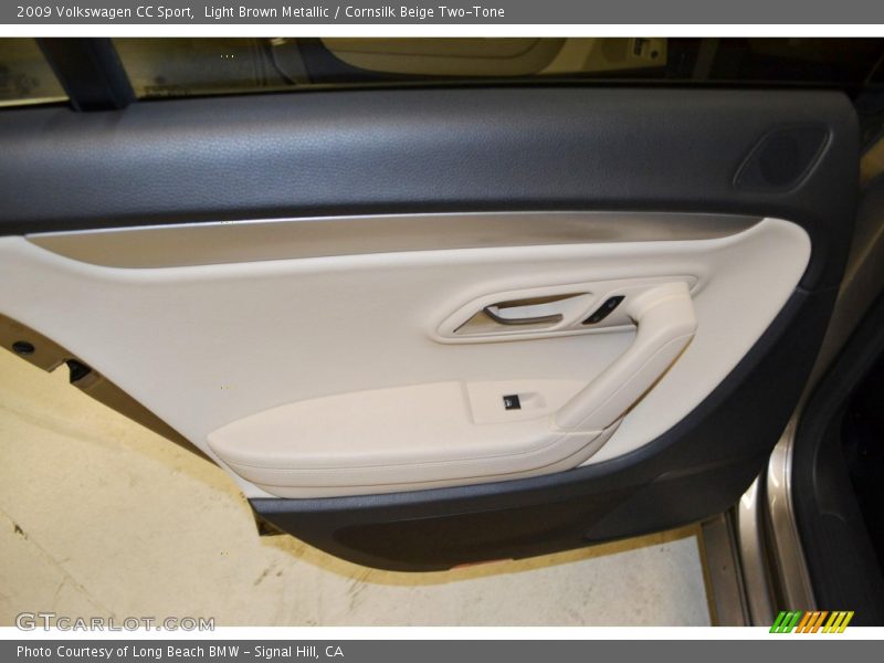 Light Brown Metallic / Cornsilk Beige Two-Tone 2009 Volkswagen CC Sport
