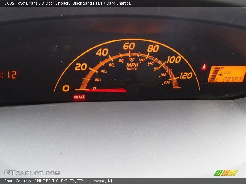  2009 Yaris S 3 Door Liftback S 3 Door Liftback Gauges