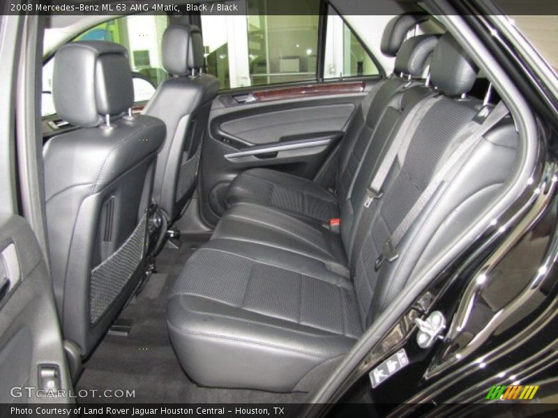 Black / Black 2008 Mercedes-Benz ML 63 AMG 4Matic