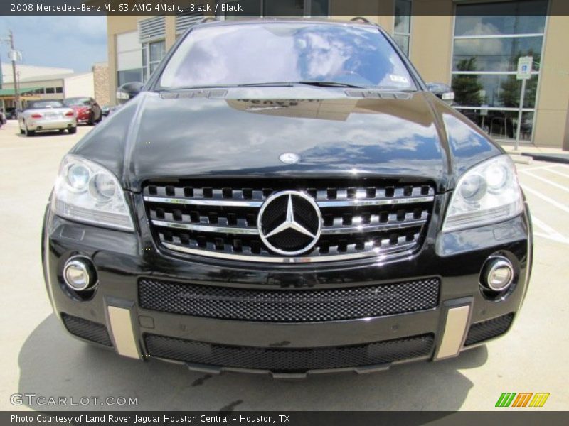 Black / Black 2008 Mercedes-Benz ML 63 AMG 4Matic