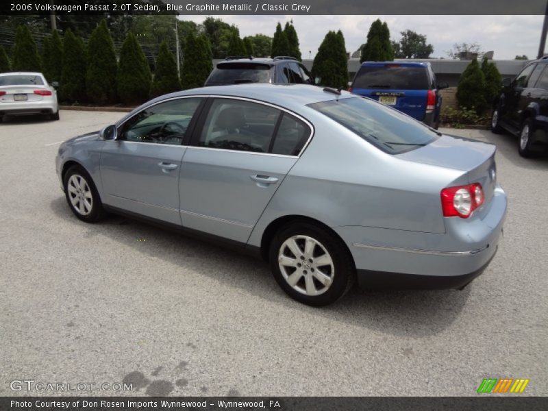 Blue Graphite Metallic / Classic Grey 2006 Volkswagen Passat 2.0T Sedan