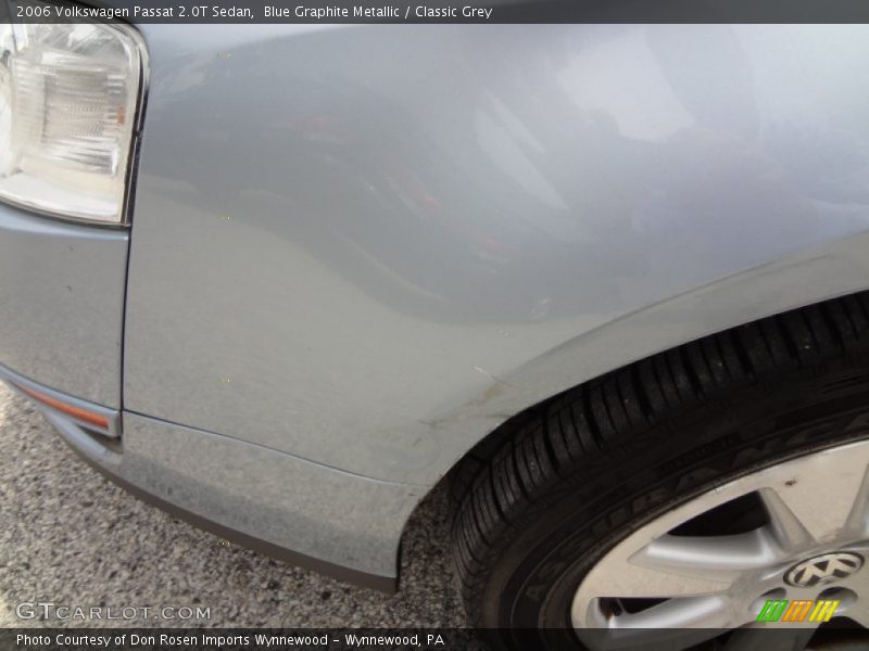 Blue Graphite Metallic / Classic Grey 2006 Volkswagen Passat 2.0T Sedan