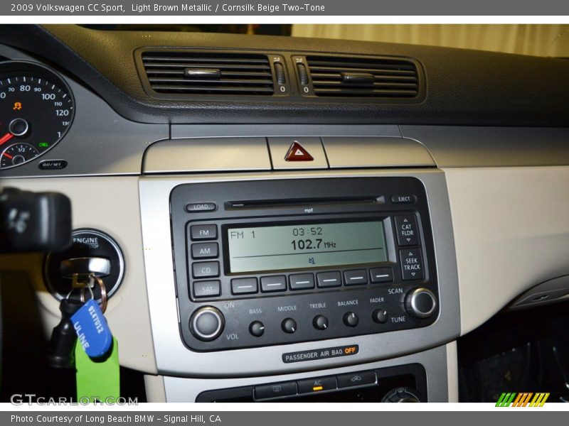 Controls of 2009 CC Sport