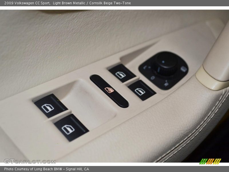 Light Brown Metallic / Cornsilk Beige Two-Tone 2009 Volkswagen CC Sport