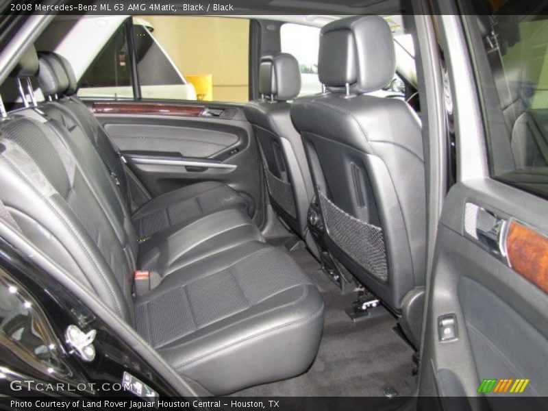 Black / Black 2008 Mercedes-Benz ML 63 AMG 4Matic