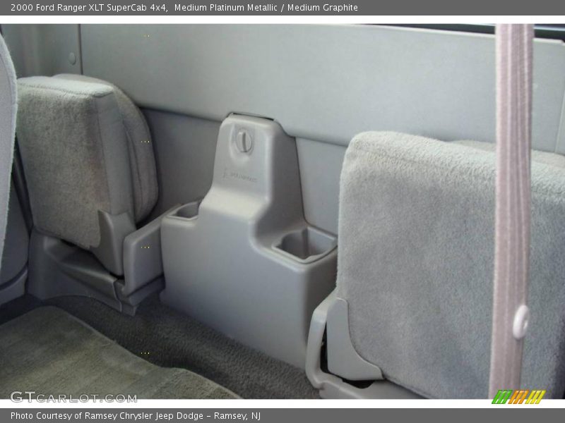 Medium Platinum Metallic / Medium Graphite 2000 Ford Ranger XLT SuperCab 4x4