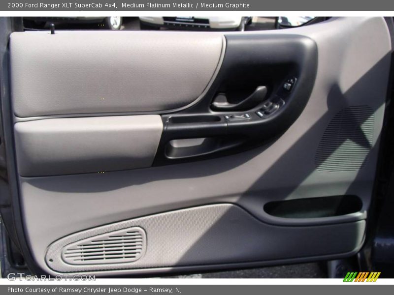 Medium Platinum Metallic / Medium Graphite 2000 Ford Ranger XLT SuperCab 4x4