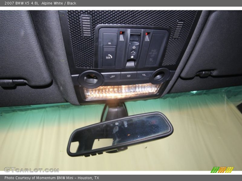 Alpine White / Black 2007 BMW X5 4.8i