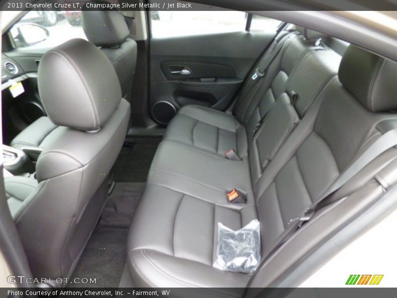 Champagne Silver Metallic / Jet Black 2013 Chevrolet Cruze LT
