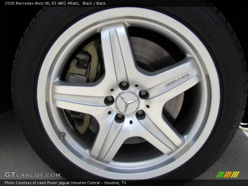 Black / Black 2008 Mercedes-Benz ML 63 AMG 4Matic