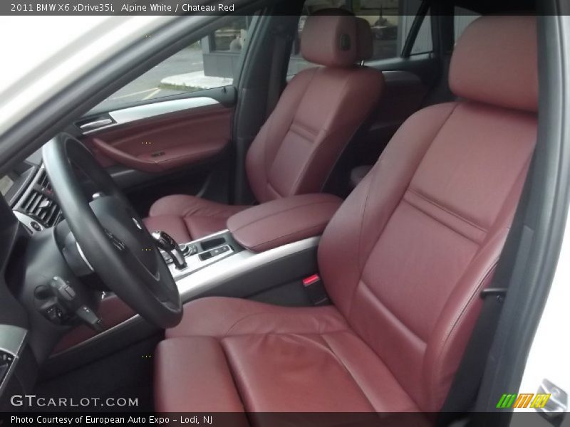Front Seat of 2011 X6 xDrive35i