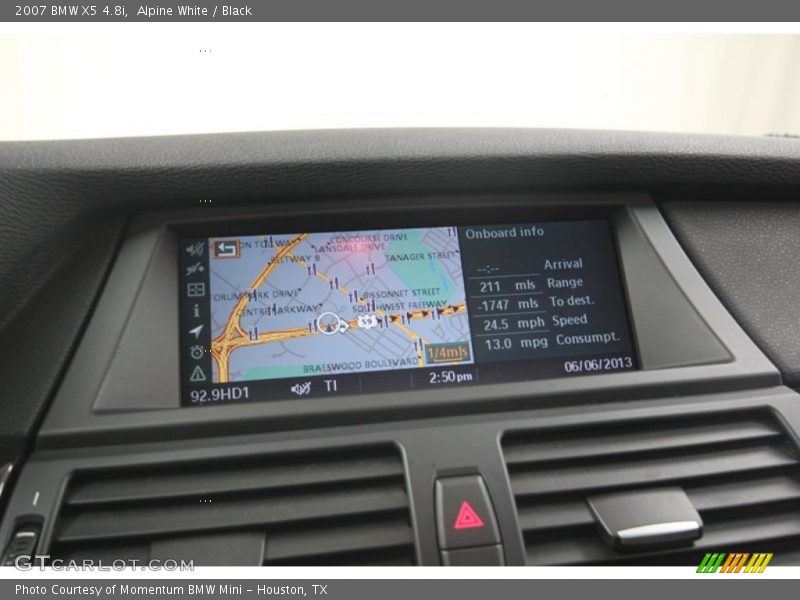Alpine White / Black 2007 BMW X5 4.8i