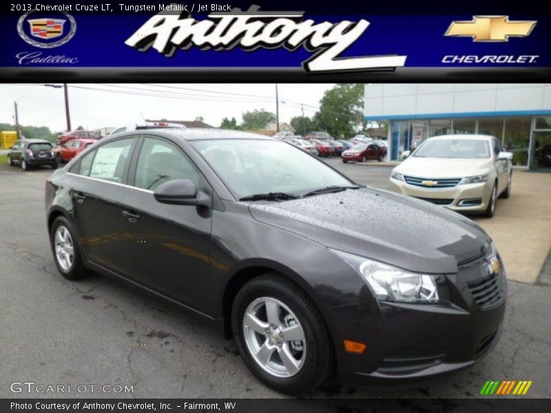 Tungsten Metallic / Jet Black 2013 Chevrolet Cruze LT