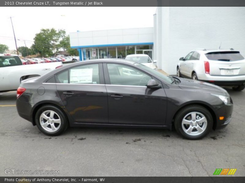 Tungsten Metallic / Jet Black 2013 Chevrolet Cruze LT