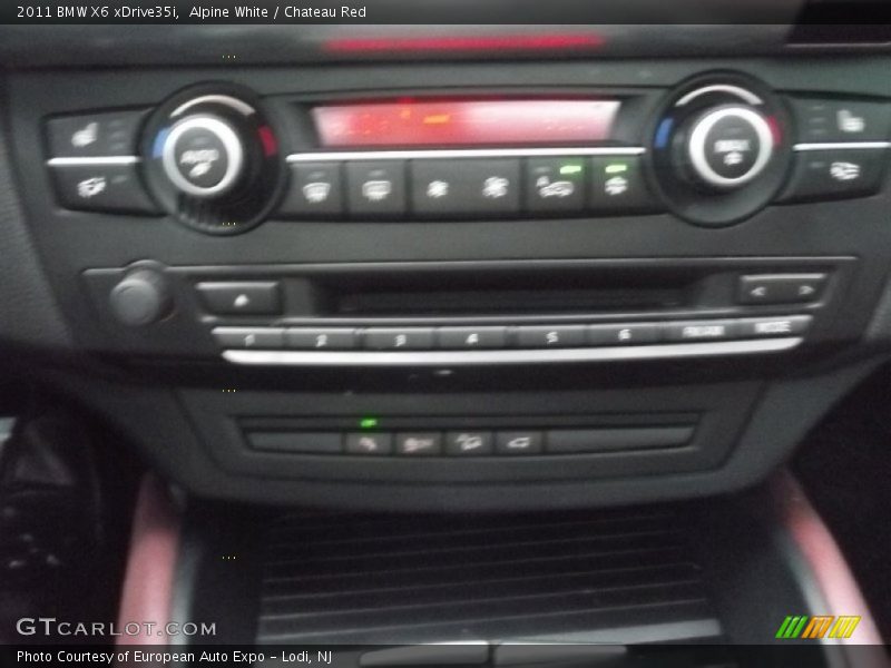Alpine White / Chateau Red 2011 BMW X6 xDrive35i