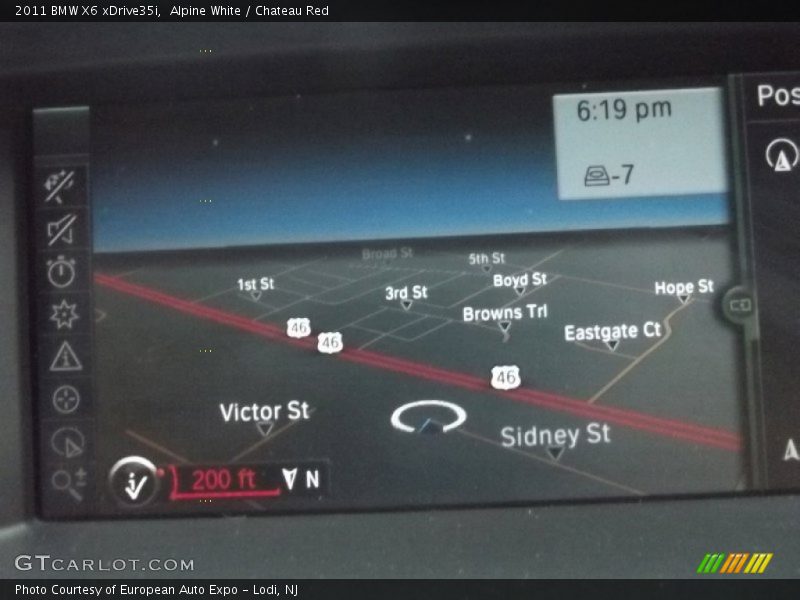 Alpine White / Chateau Red 2011 BMW X6 xDrive35i