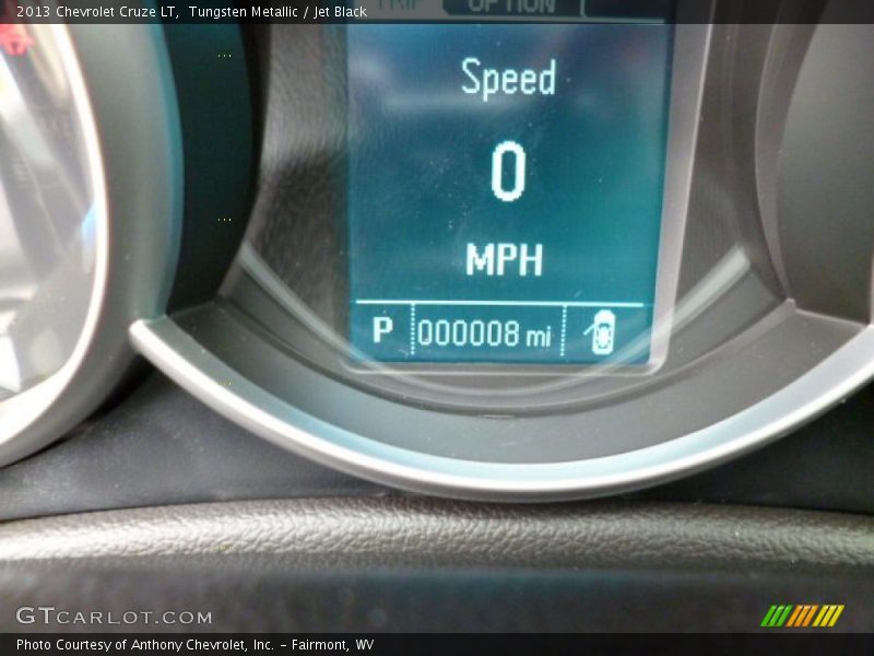Tungsten Metallic / Jet Black 2013 Chevrolet Cruze LT