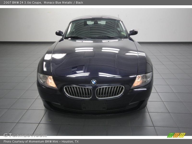 Monaco Blue Metallic / Black 2007 BMW Z4 3.0si Coupe