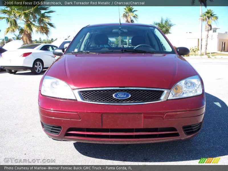 Dark Toreador Red Metallic / Charcoal/Charcoal 2006 Ford Focus ZX5 S Hatchback