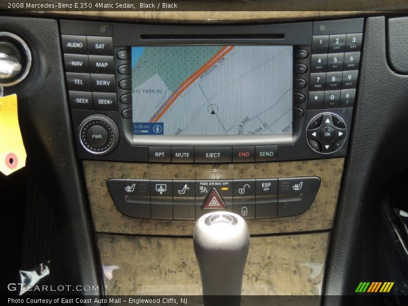 Black / Black 2008 Mercedes-Benz E 350 4Matic Sedan