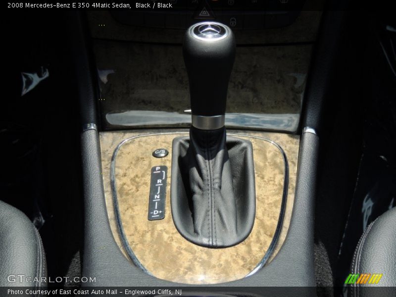 Black / Black 2008 Mercedes-Benz E 350 4Matic Sedan