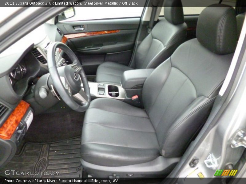 Front Seat of 2011 Outback 3.6R Limited Wagon