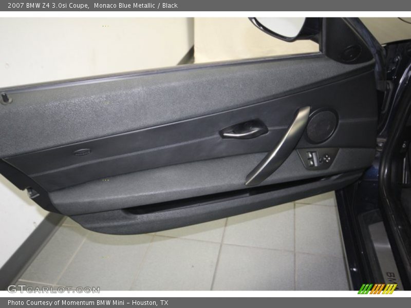 Monaco Blue Metallic / Black 2007 BMW Z4 3.0si Coupe